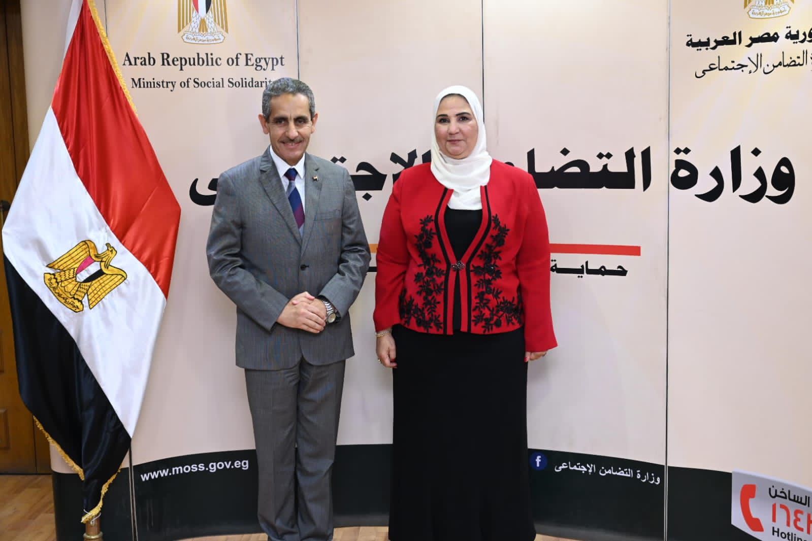 القباج ورحمي يوقعان اتفاق تسوية ودية بين بنك ناصر الاجتماعي