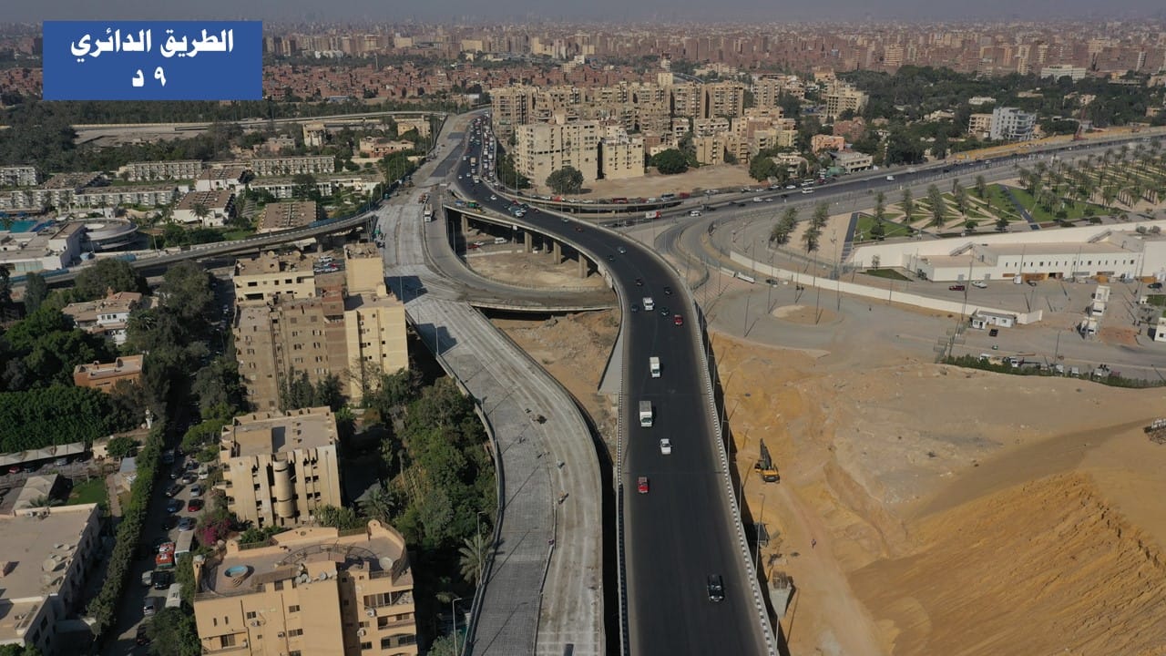 وزير النقل يتفقد مشروع تطوير الطريق الدائري
