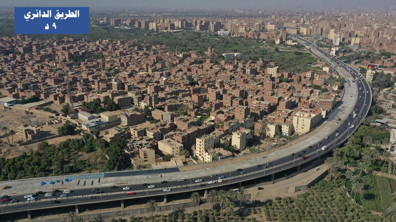 وزير النقل يتفقد مشروع تطوير الطريق الدائري
