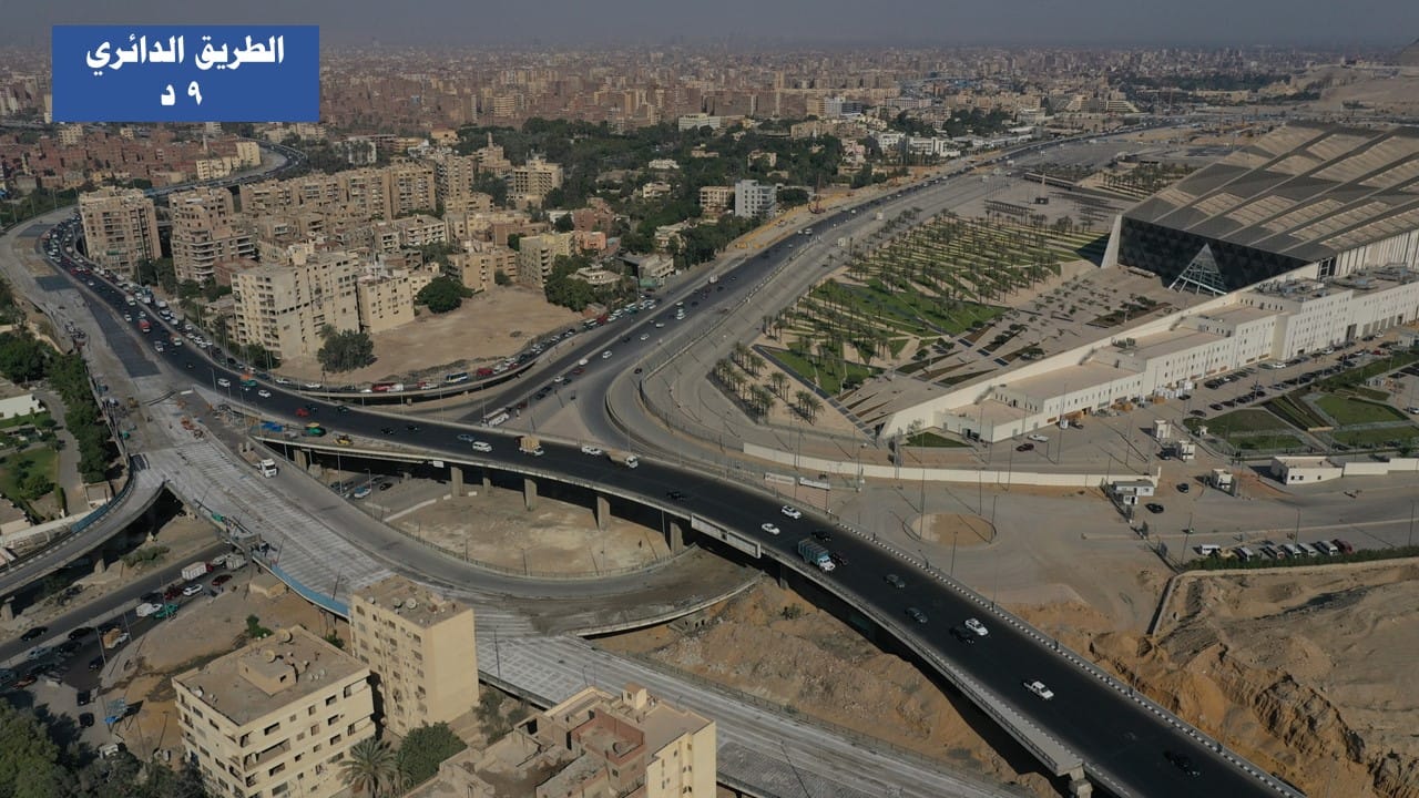 وزير النقل يتفقد مشروع تطوير الطريق الدائري
