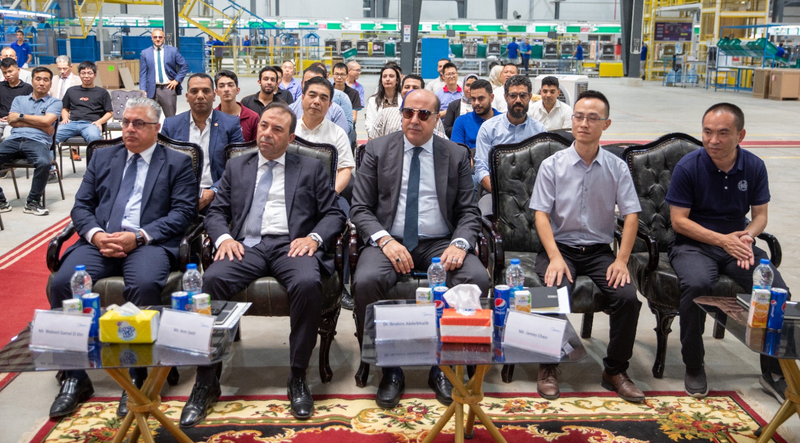 افتتاح رسمي لخط إنتاج مصنع Midea الصيني لغسالات الأطباق.. وإطلاق أول منتج بأياد مصرية