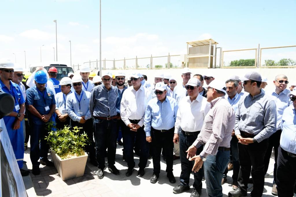 وزير البترول يفتتح محطة الطاقة الشمسية بميناء الحمراء بالعلمين الجديدة