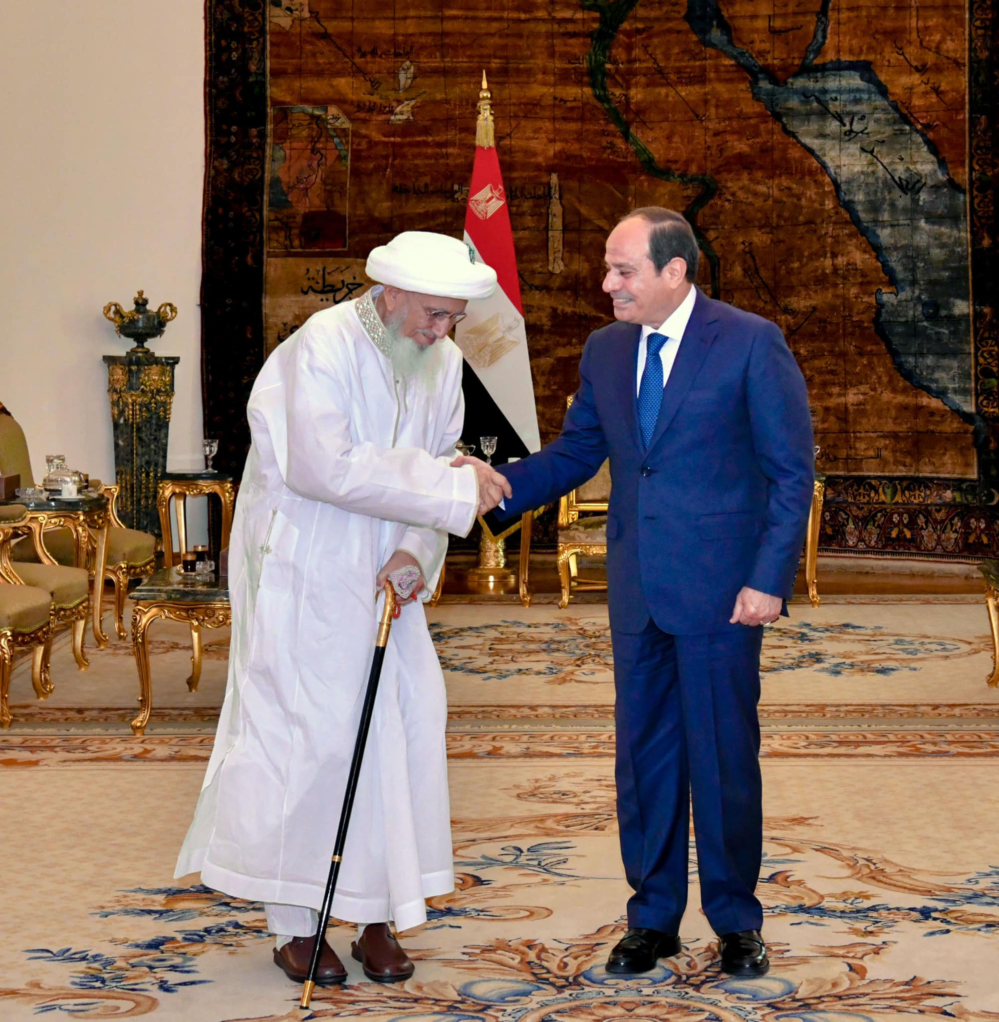 الرئيس السيسي اليوم السلطان مفضل سيف الدين