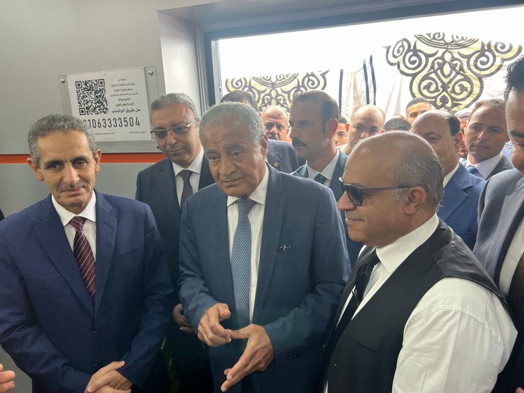 افتتاح أول مكتب سجل تجاري نموذجي بطنطا