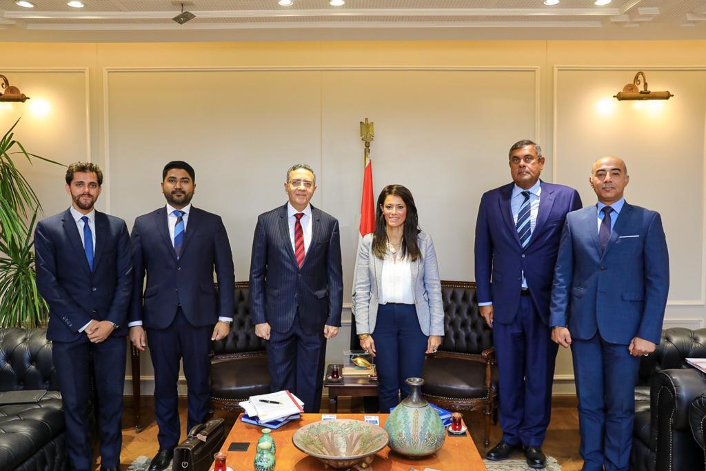لقاء وزيرة التعاون الدولي مع السفير الهن
