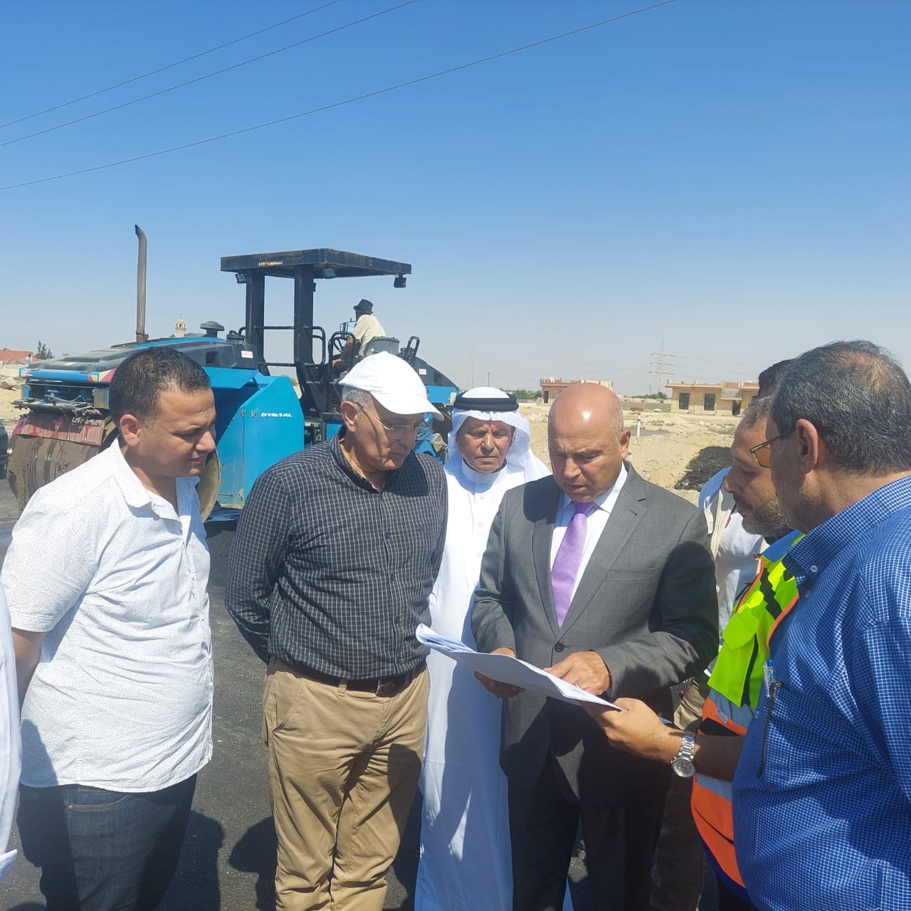 وزير النقل يتفقد مشروع إعادة تأهيل وتطوير خط السكة الحديد