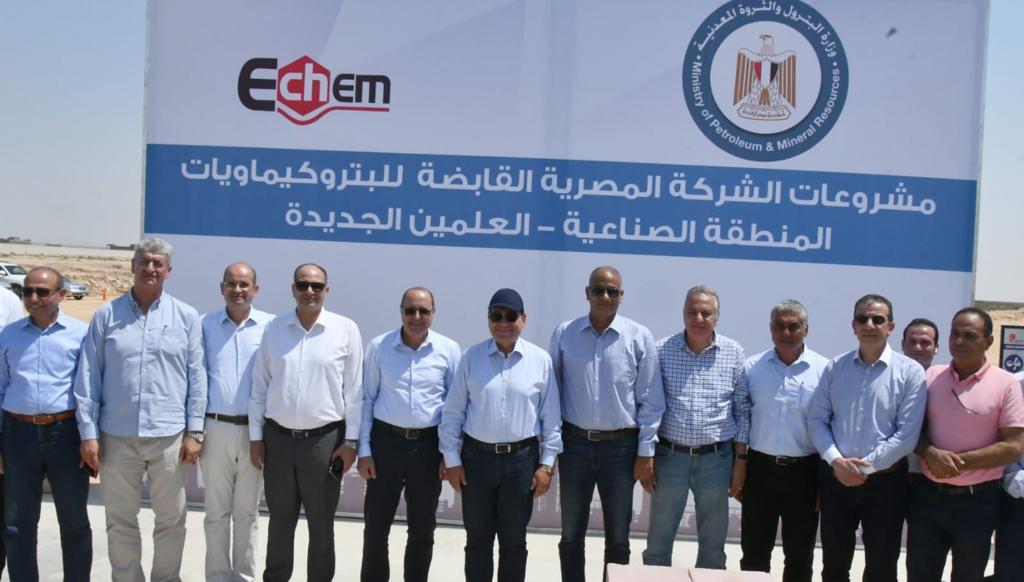 وزير البترول يتفقد مشروعات البتروكيماويات الجديدة