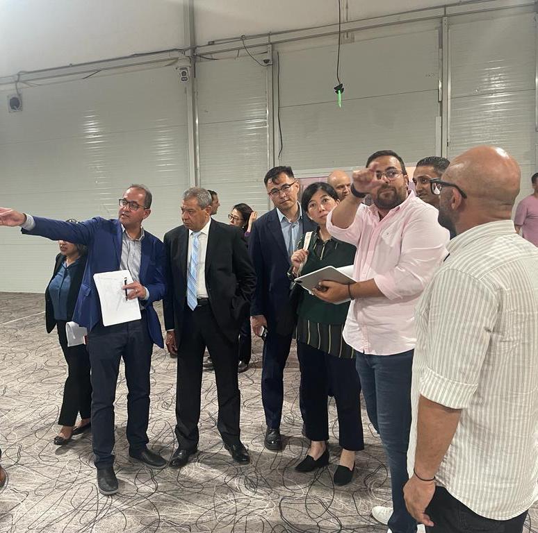 أحمد كجوك نائب وزير المالية والوفد المرافق له زيارته الميدانية إلى شرم الشيخ