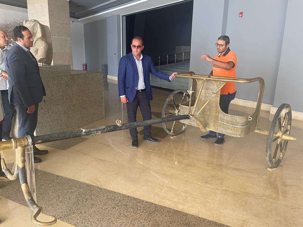 أحمد كجوك نائب وزير المالية والوفد المرافق له زيارته الميدانية إلى شرم الشيخ