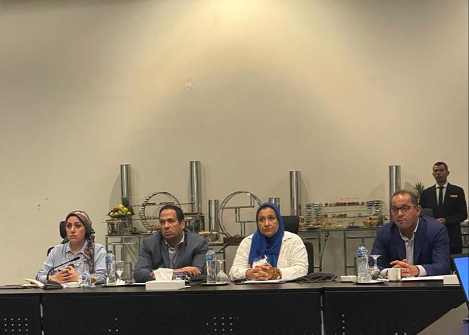 أحمد كجوك نائب وزير المالية والوفد المرافق له زيارته الميدانية إلى شرم الشيخ