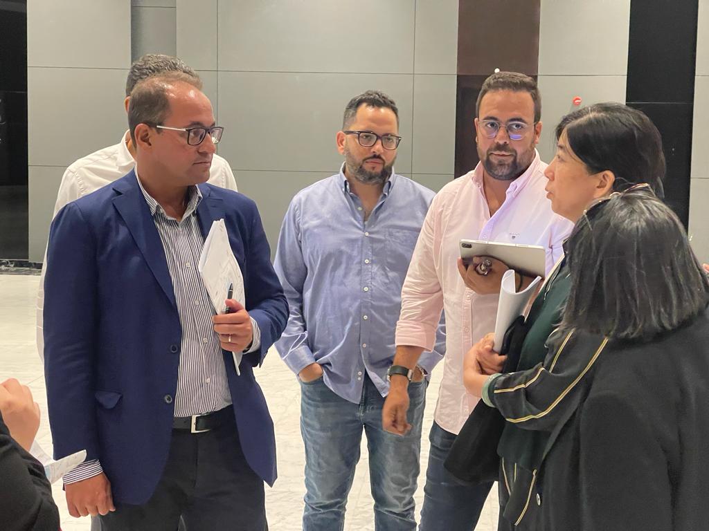 أحمد كجوك نائب وزير المالية والوفد المرافق له زيارته الميدانية إلى شرم الشيخ