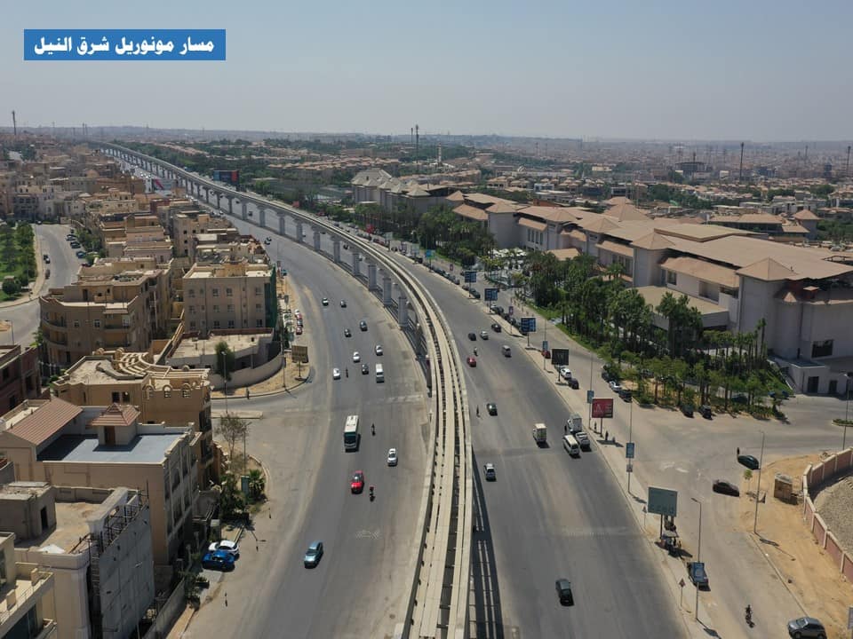 جولة تفقدية لمتابعة معدلات تنفيذ مشروع مونوريل شرق النيل