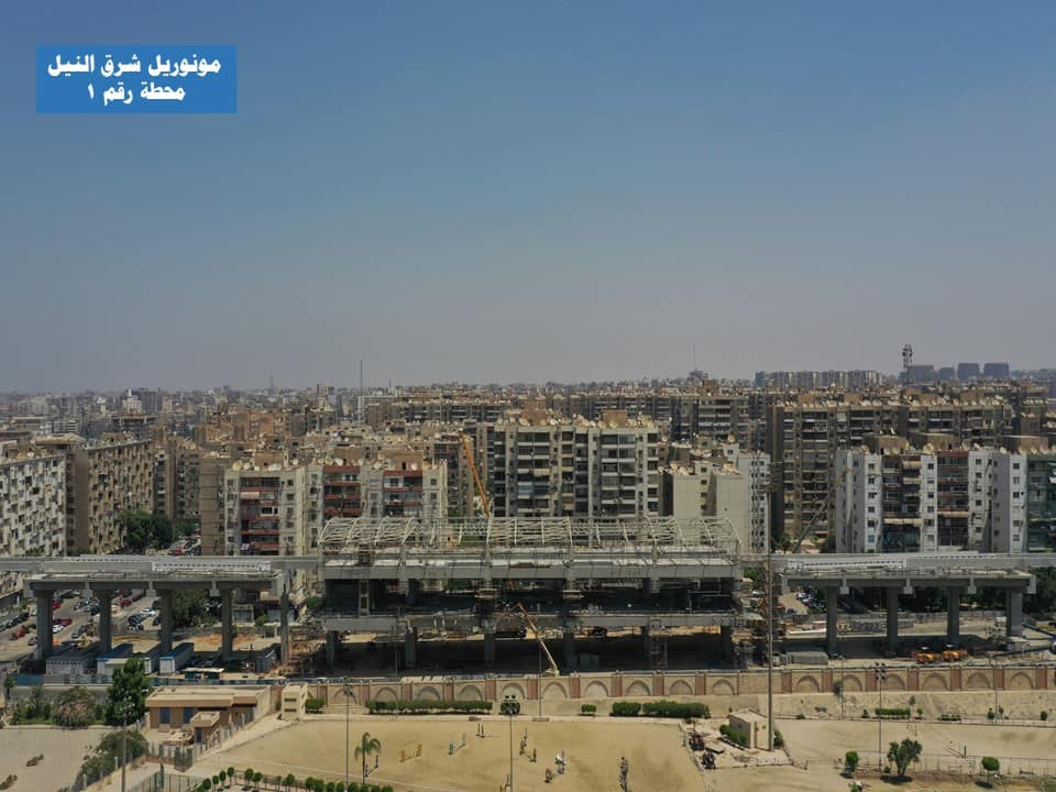 جولة تفقدية لمتابعة معدلات تنفيذ مشروع مونوريل شرق النيل