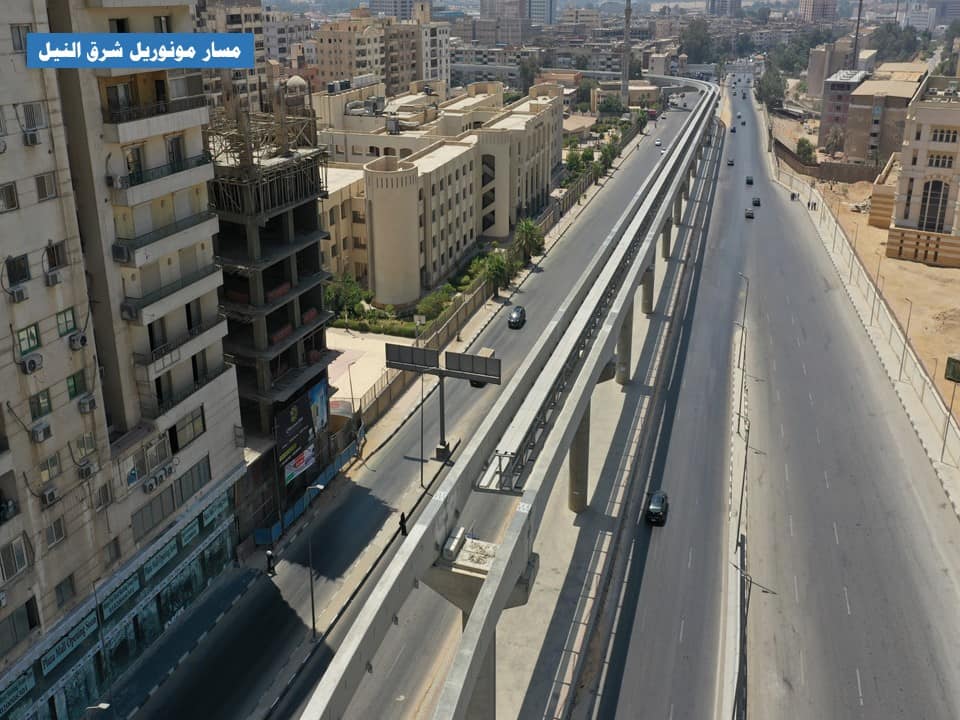 جولة تفقدية لمتابعة معدلات تنفيذ مشروع مونوريل شرق النيل