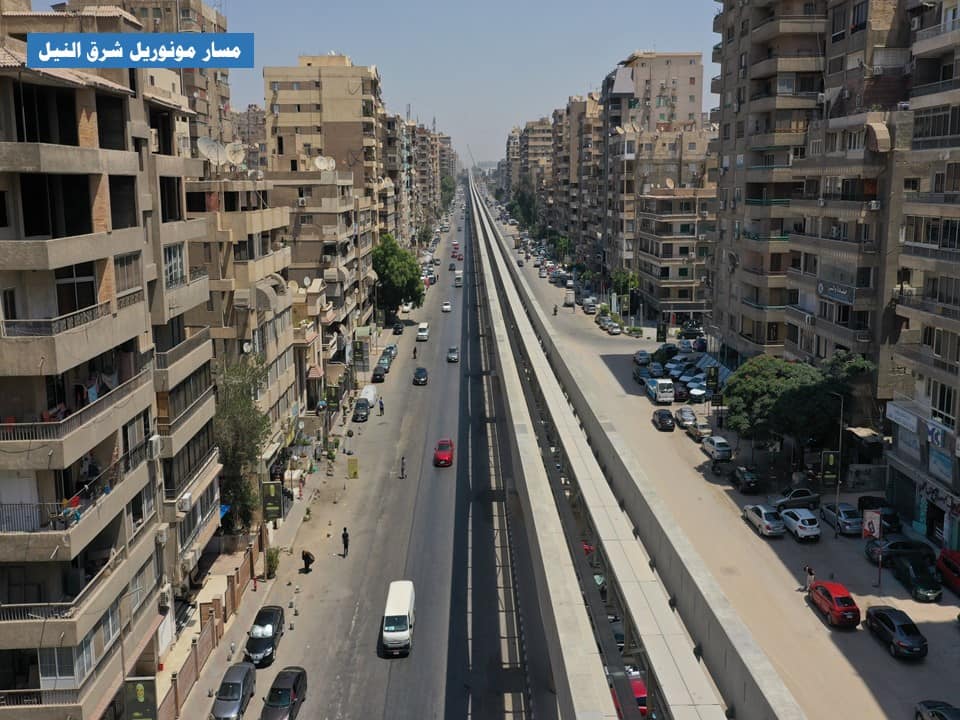 جولة تفقدية لمتابعة معدلات تنفيذ مشروع مونوريل شرق النيل
