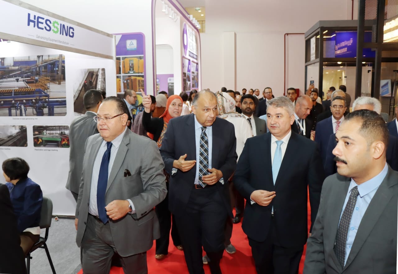 رئيس هيئة التنمية الصناعية يفتتح معرض �Metal & Steel�