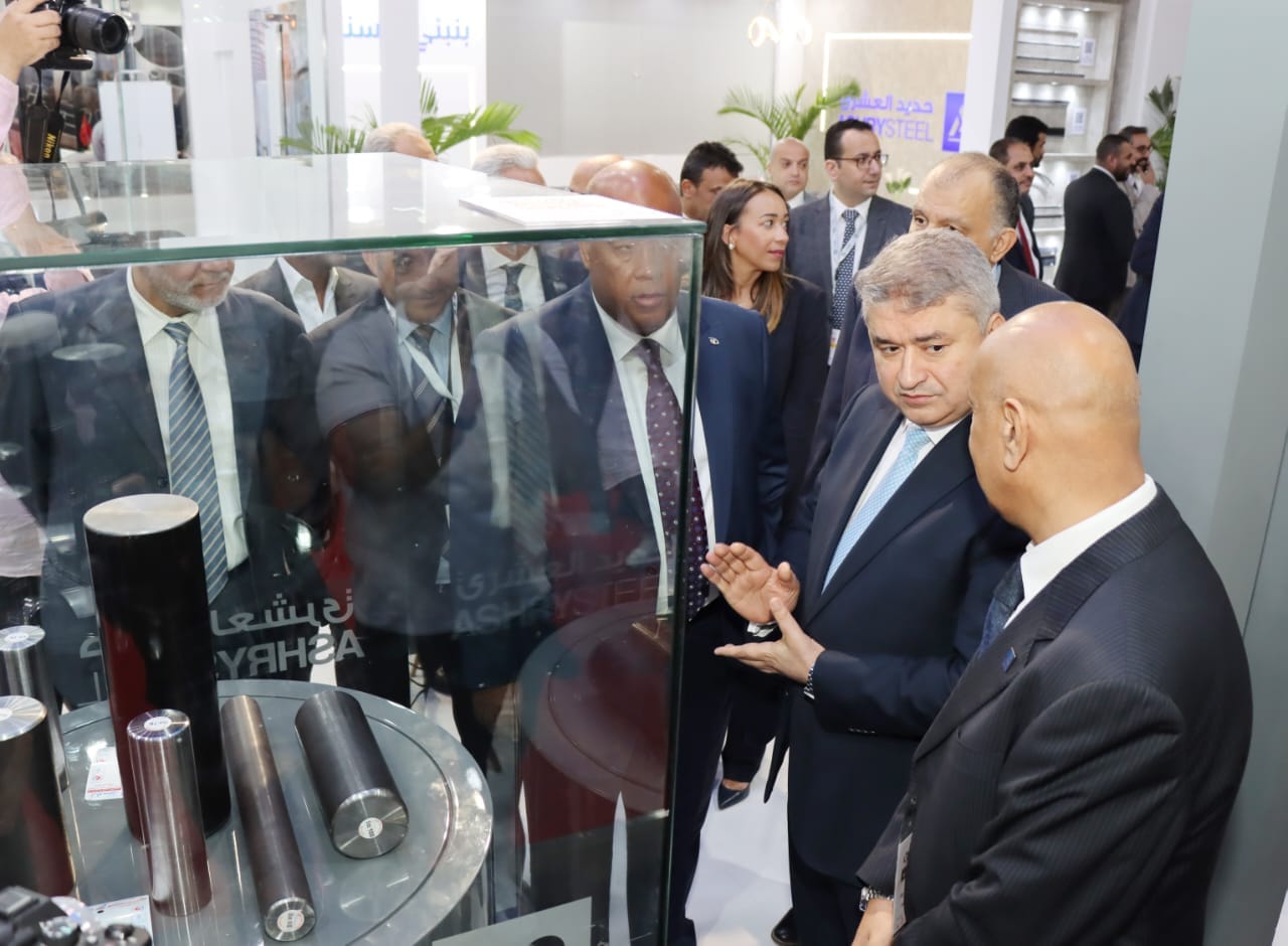 رئيس هيئة التنمية الصناعية يفتتح معرض �Metal & Steel�