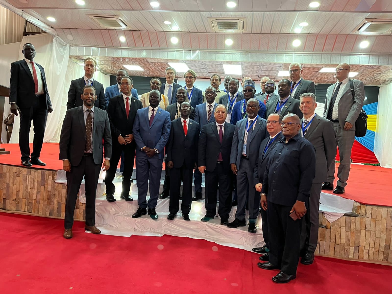 وزير المالية المصري فى المؤتمر الاقتصادي الوطني الأول لدولة جنوب السودان