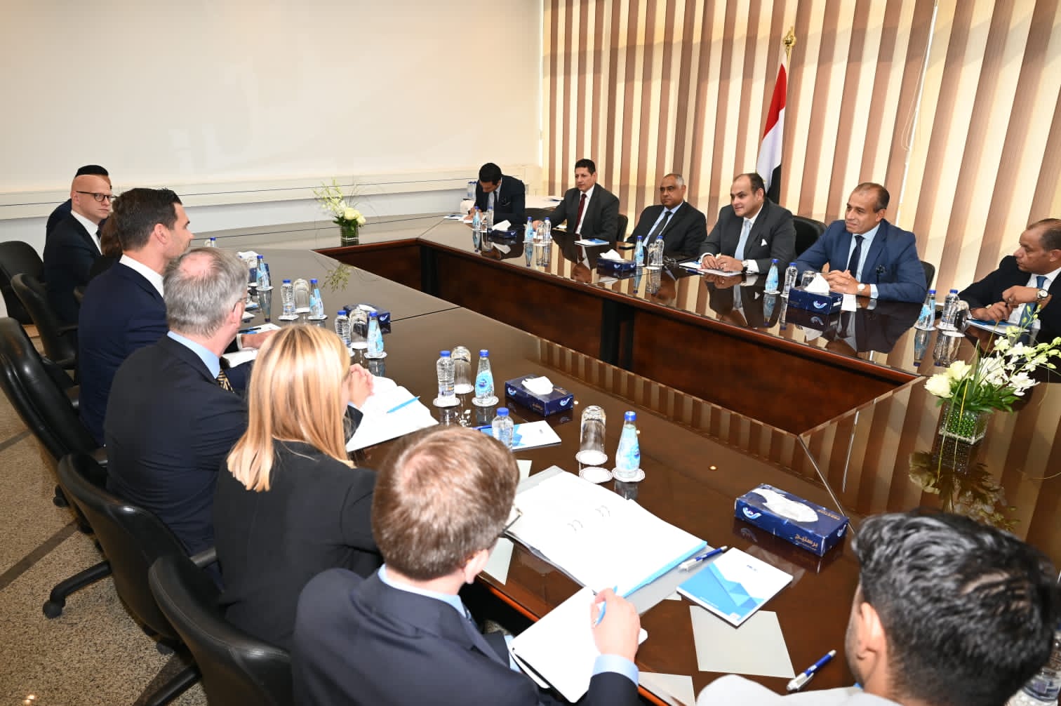 وزير التجارة والصناعة يبحث مع نظيره السويدي في مجالات التجارة والصناعة والاستثمار