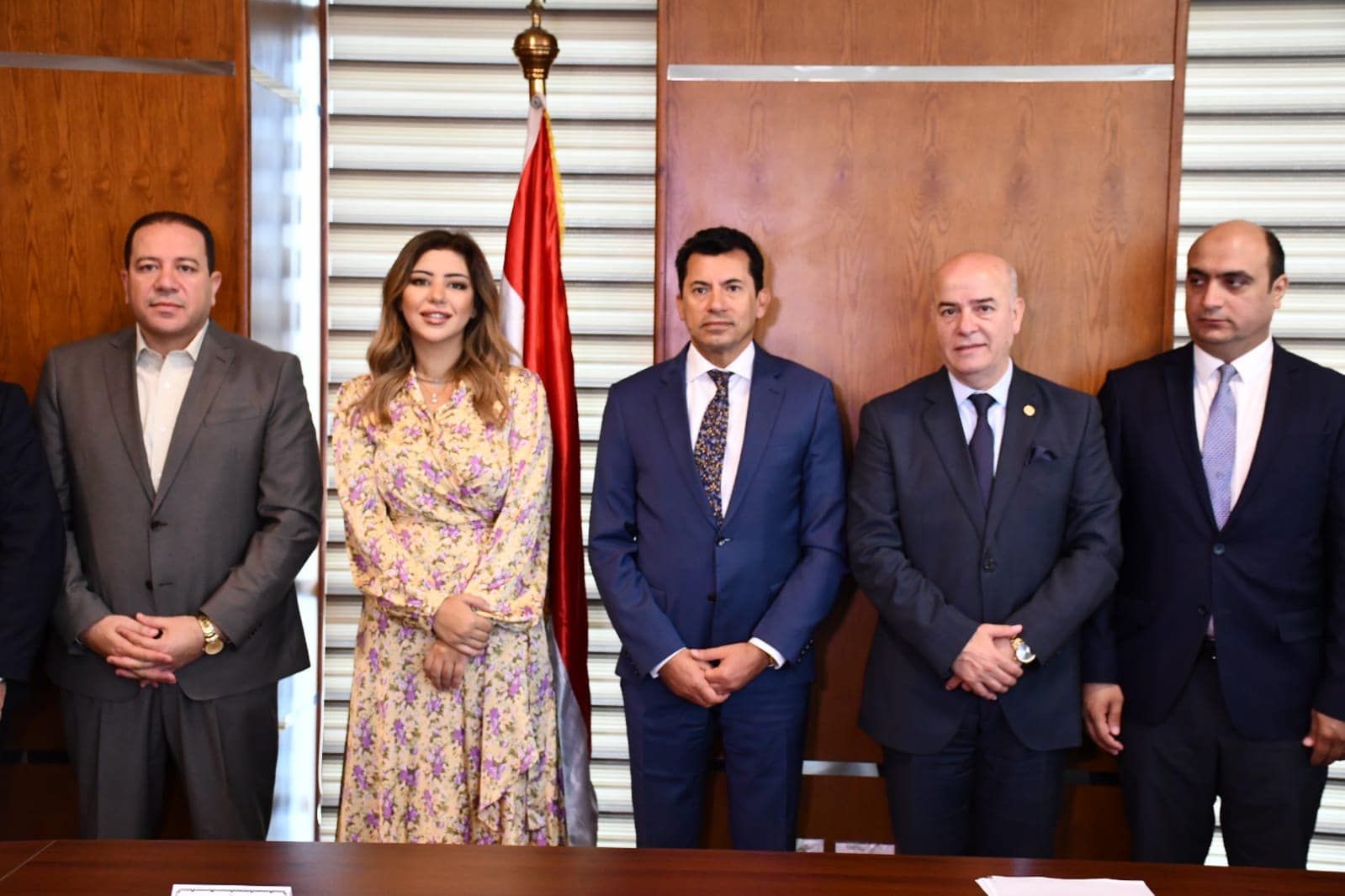 وزير الشباب يشهد توقيع بروتوكول تعاون مع التحالف الوطني