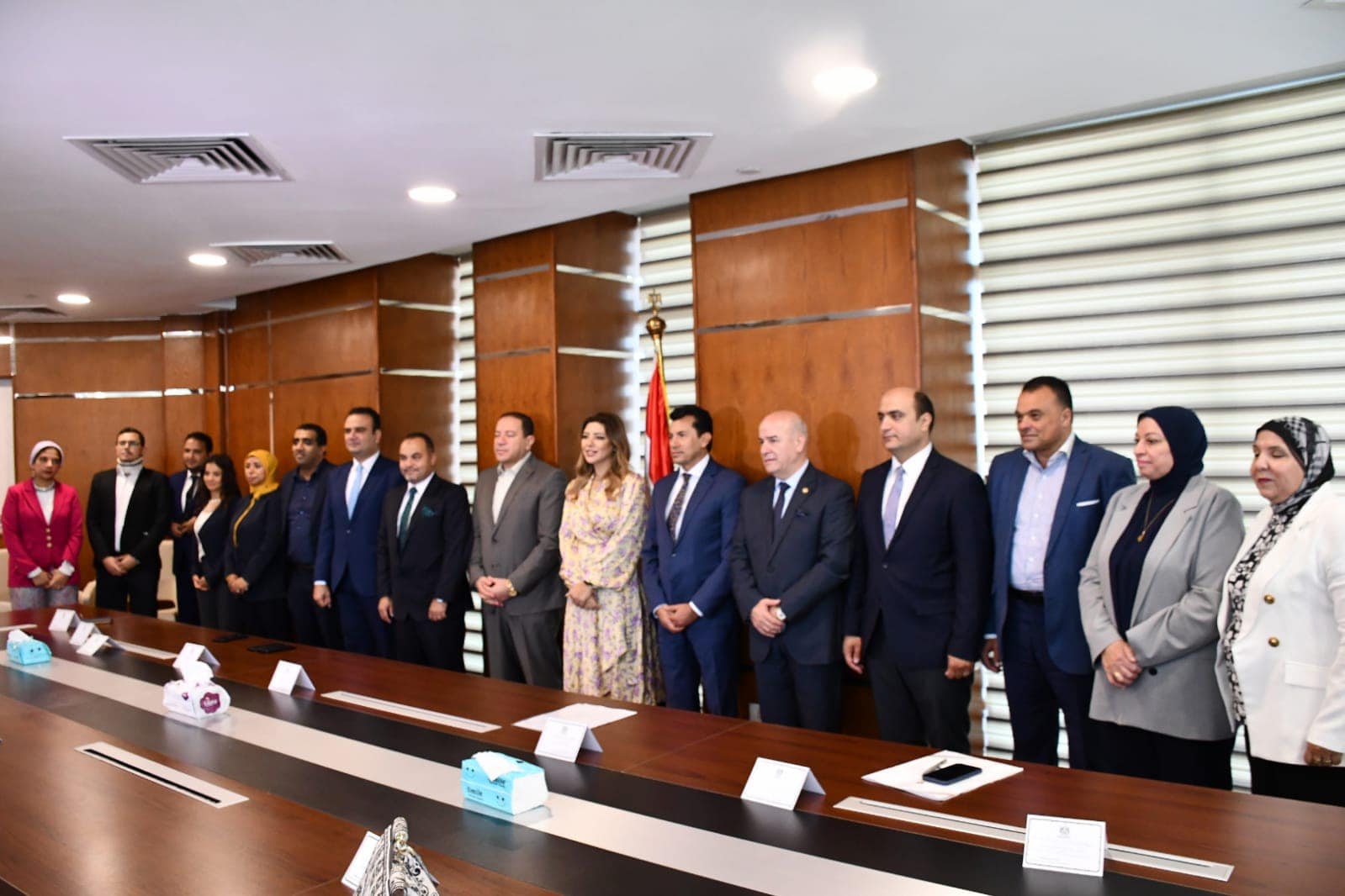 وزير الشباب يشهد توقيع بروتوكول تعاون مع التحالف الوطني
