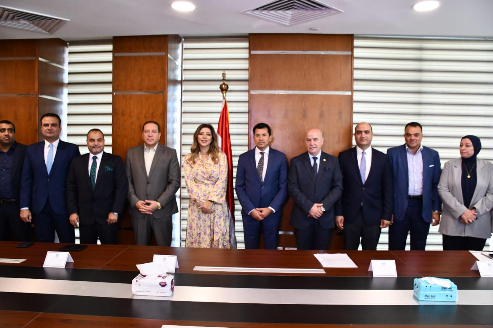 وزير الشباب يشهد توقيع بروتوكول تعاون مع التحالف الوطني