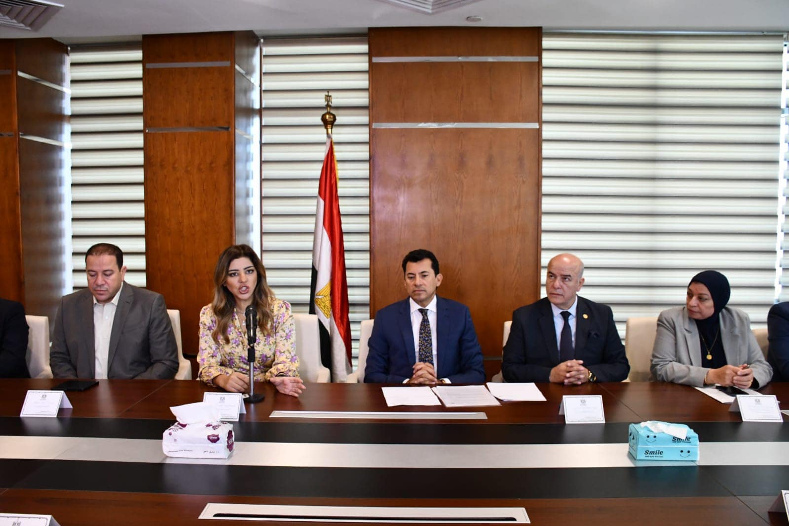 وزير الشباب يشهد توقيع بروتوكول تعاون مع التحالف الوطني
