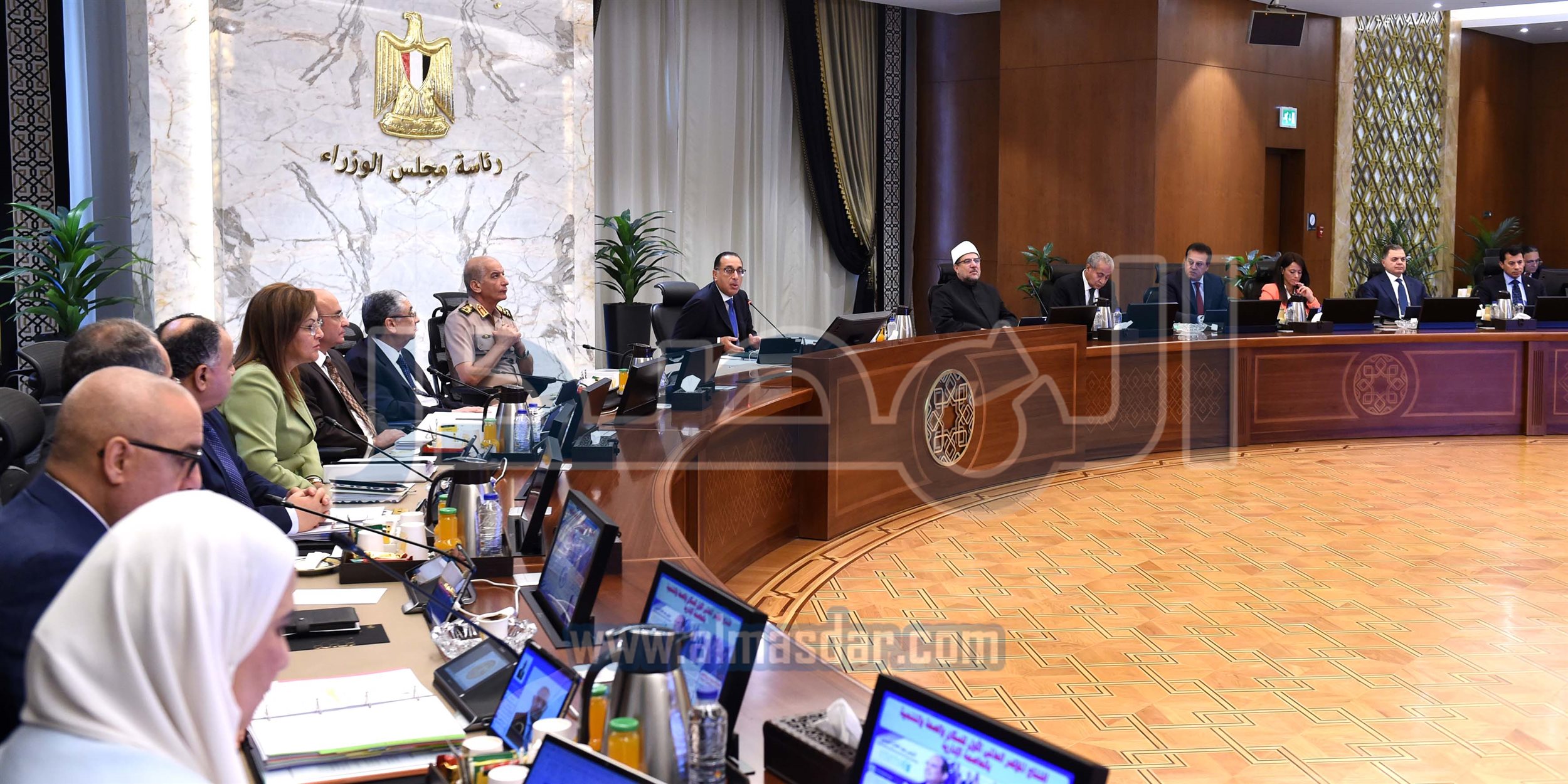 مجلس الوزراء يعقد اجتماعه الأسبوعي بالعاصمة الإدارية