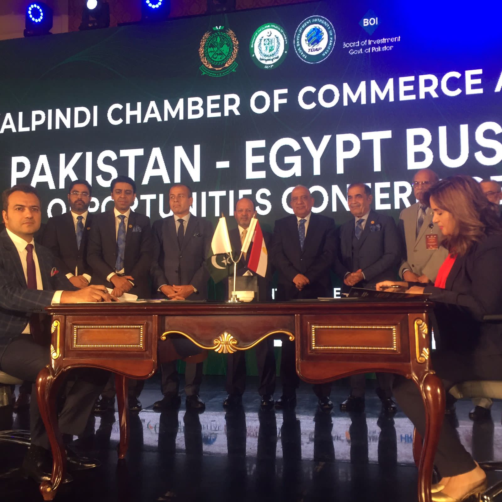 مؤتمر فرص الأعمال بين مصر وباكستان