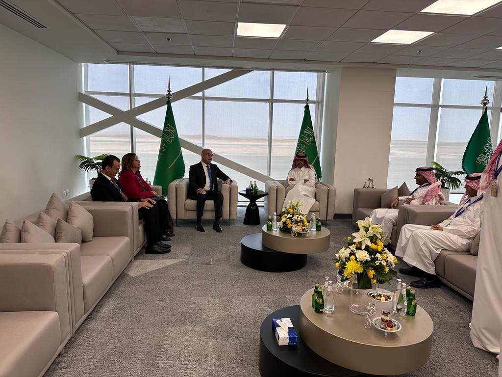 وزير الإسكان يلتقى نظيره السعودي