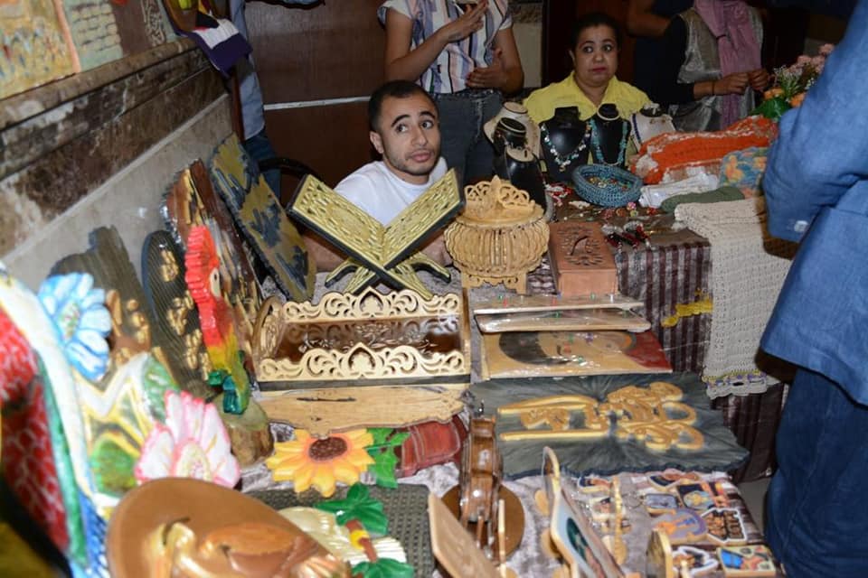 اللواء هشام آمنة ومحافظ بني سويف يفتتحان معرض