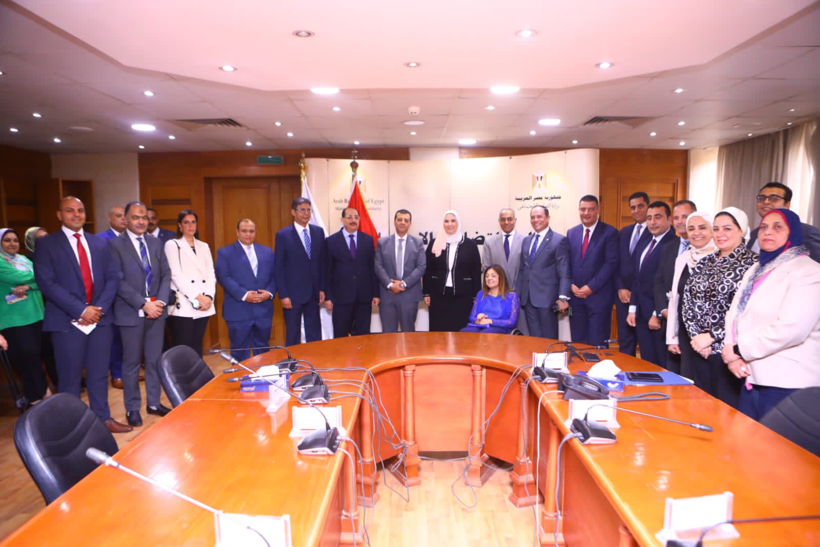 بروتوكول تعاون بين التضامن الاجتماعي والهيئة الوطنية للانتخابات والمجلس القومي للأشخاص ذوي الإعاقة