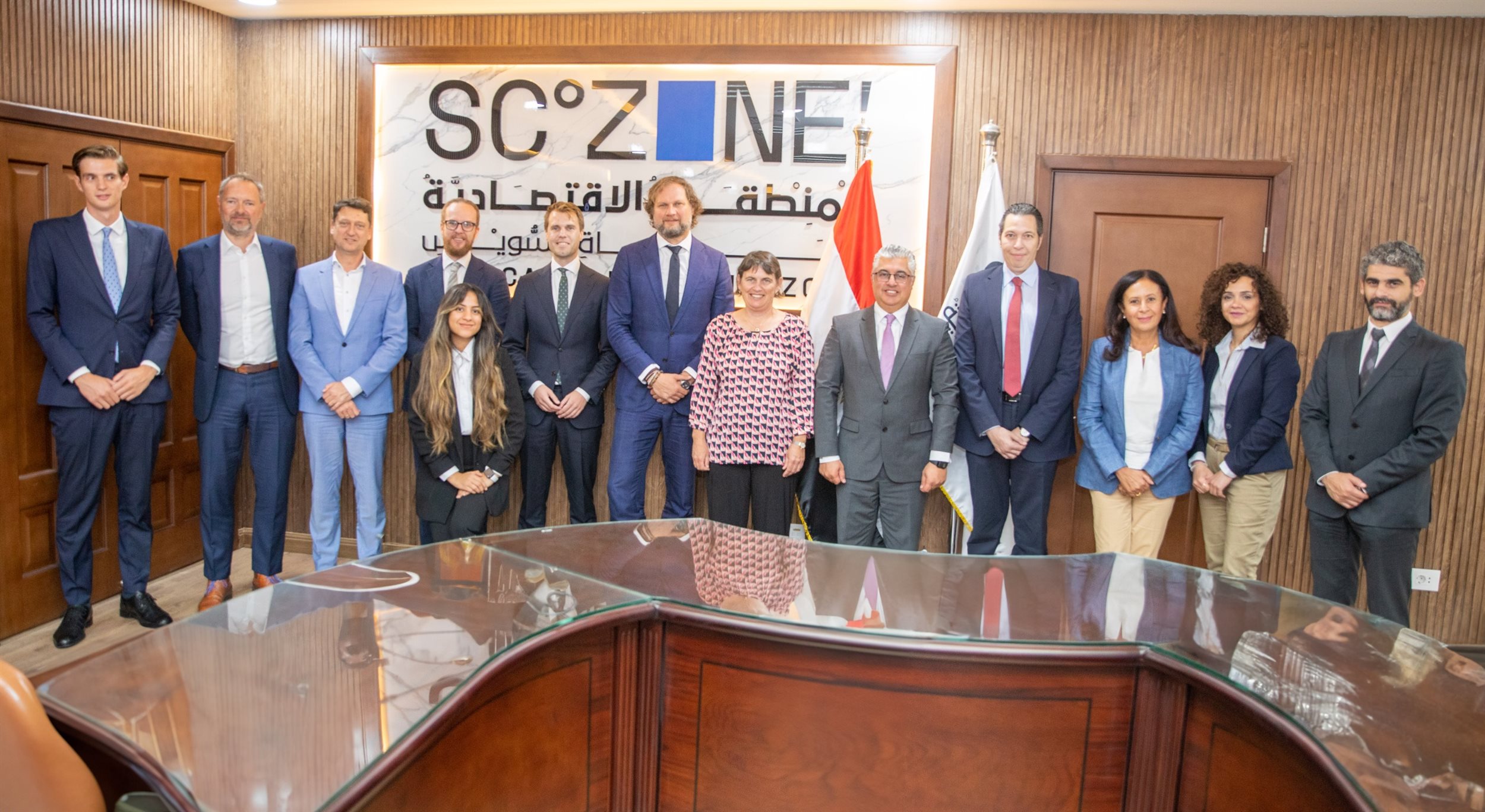 بروتوكول تعاون بين اقتصادية قناة السويس وتحالف هولندي