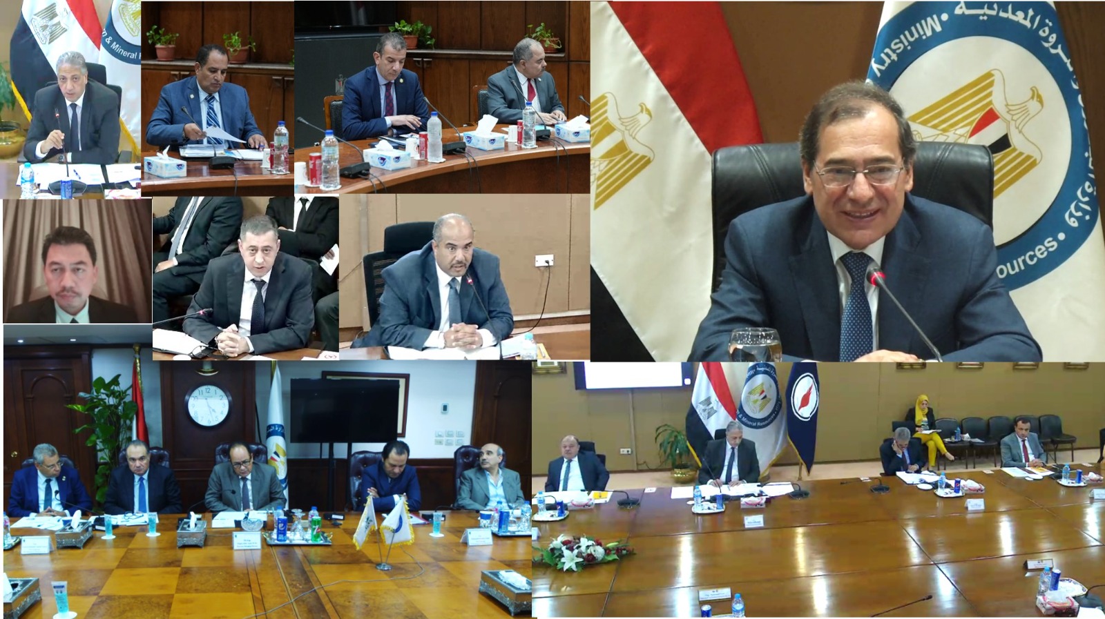 وزير البترول والثروة المعدنية خلال اجتماع جمعية ويبكو وبدر للبترول
