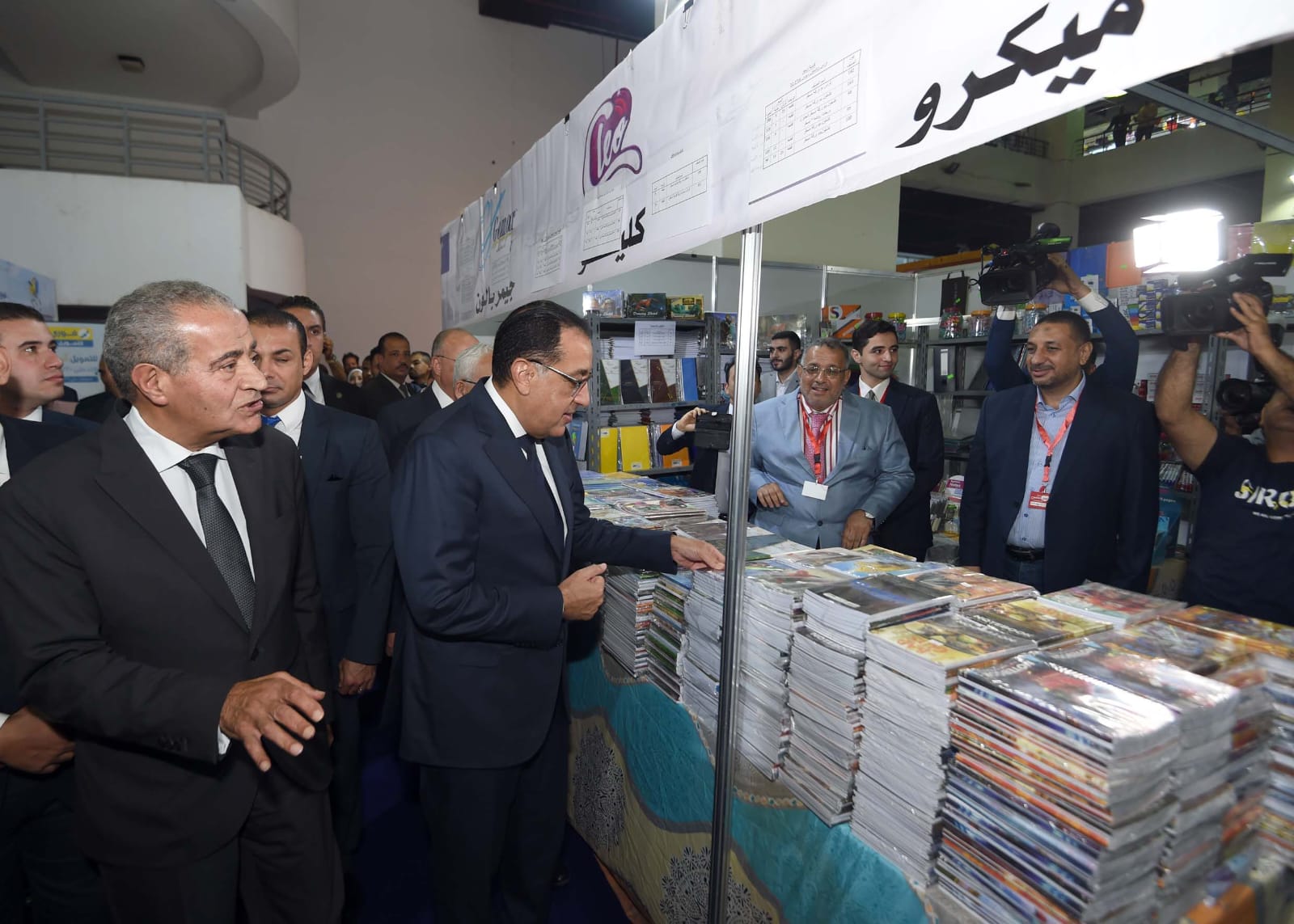 رئيس الوزراء يفتتح معرض أهلا مدارس بأرض المعارض بمدينة نصر
