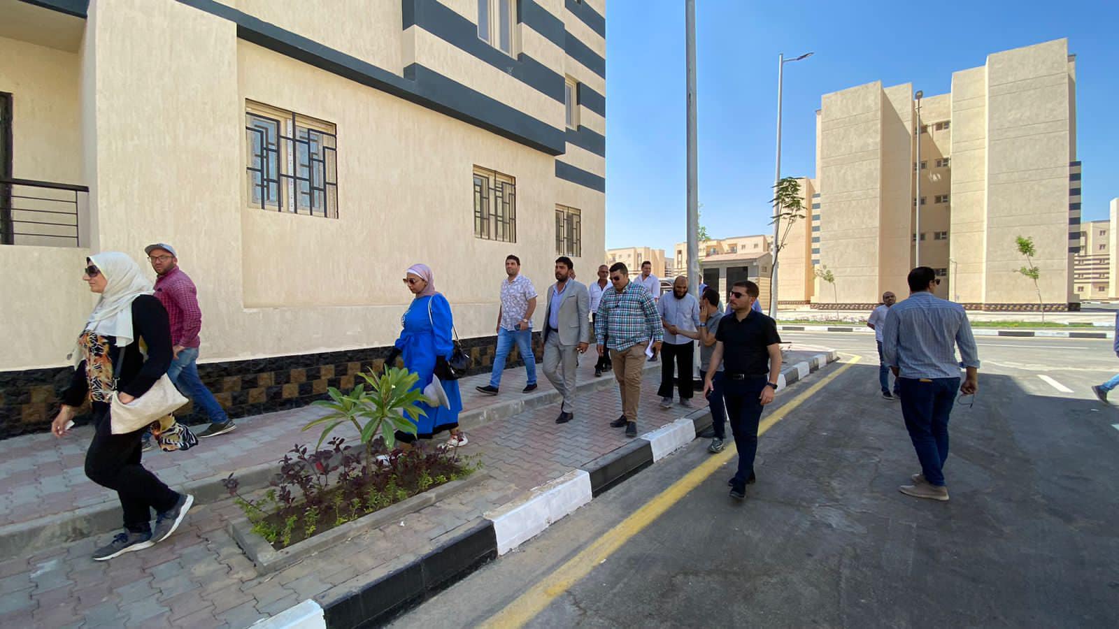 المبادرة الرئاسية �سكن كل المصريين� بمدينة السادات