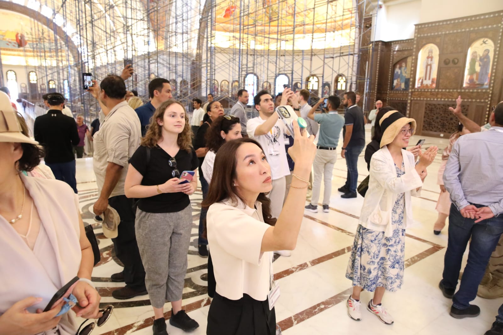 وفد من البنك الآسيوي للاستثمار في البنية التحتية في زيارة للعاصمة الإدارية