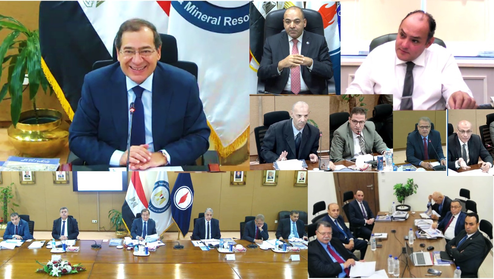المهندس طارق الملا وزير البترول والثروة المعدنية خلال الجمعيات