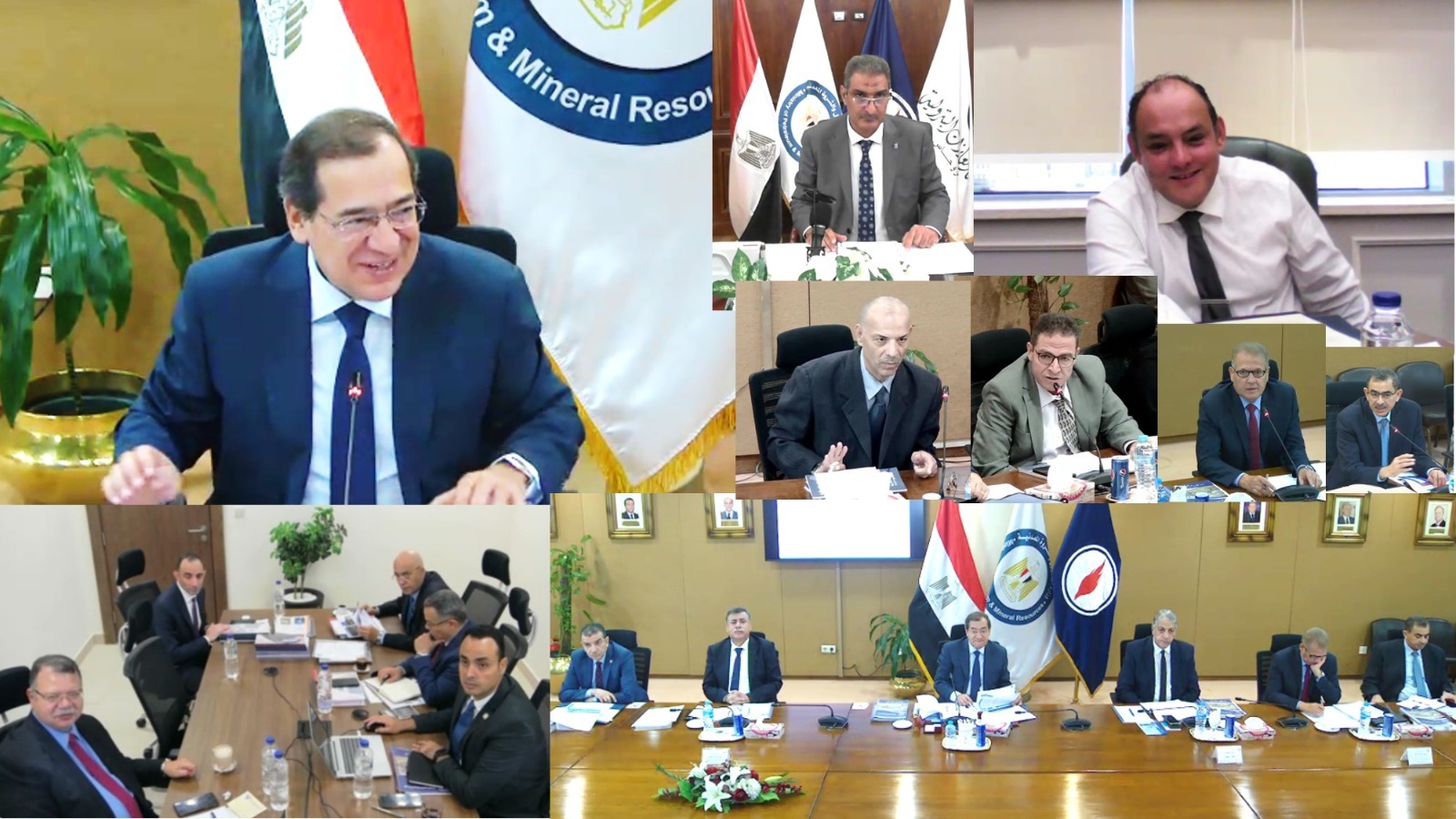 المهندس طارق الملا وزير البترول والثروة المعدنية خلال الجمعيات