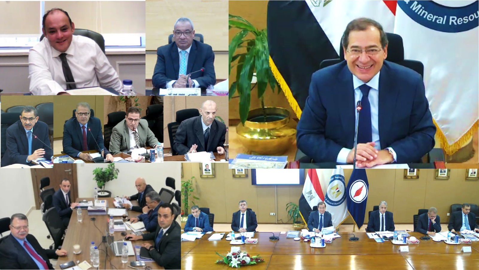المهندس طارق الملا وزير البترول والثروة المعدنية خلال الجمعيات