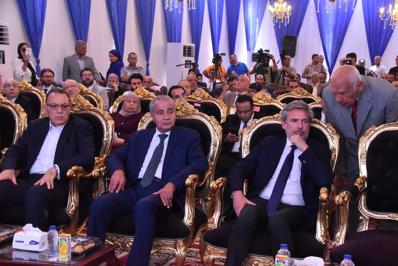افتتاح مشروع إنشاء الصوامع الحقلية بمحافظة الشرقية