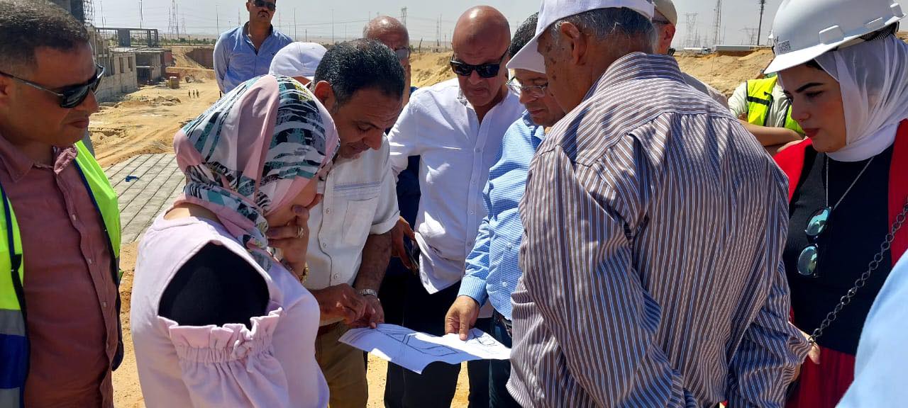 وزير الاسكان يتابع الموقف التنفيذى للمرحلة الثانية من سكن موظفى العاصمة الإدارية