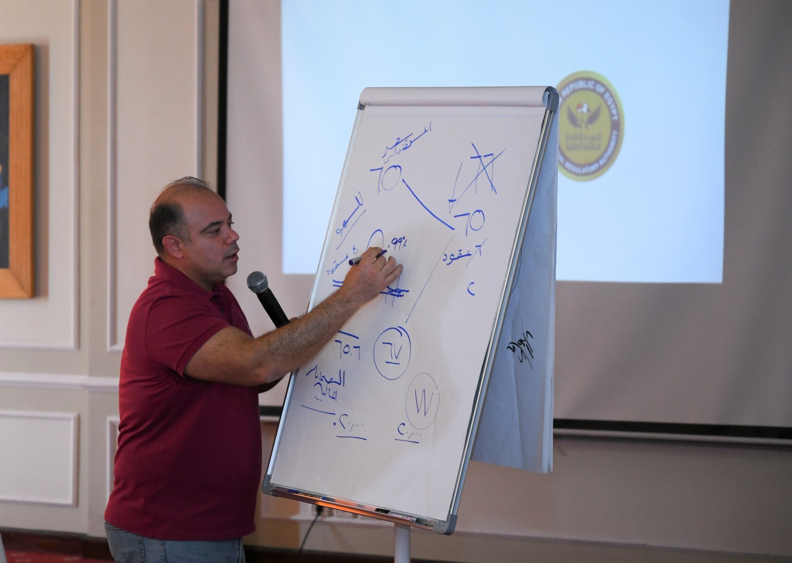 الرقابة المالية تنظم 4 ورش عمل متخصصة للصحفيين والإعلاميين الاقتصاديين