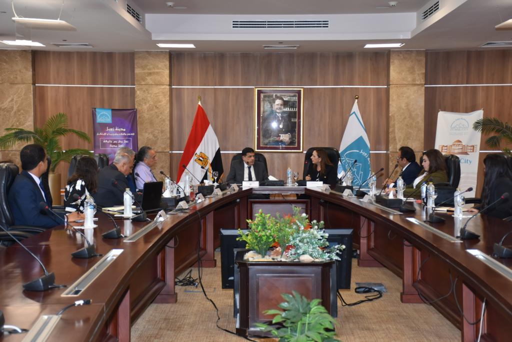 المعهد القومى للحوكمة يوقع اتفاقية تعاون مع مدينة زويل