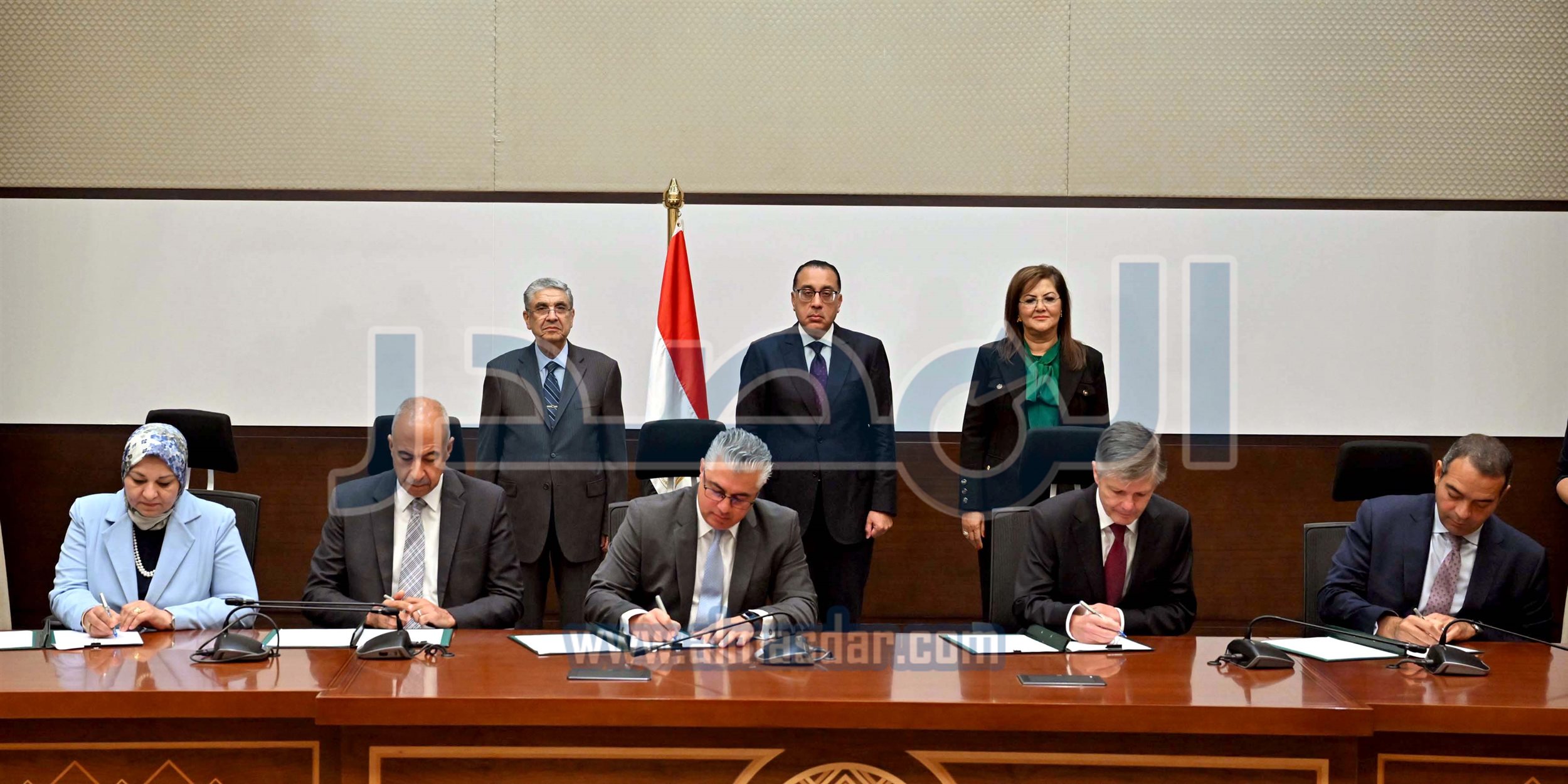 مدبولى يشهد مراسم توقيع اتفاقية جديدة لإنتاج الوقود الأخضر