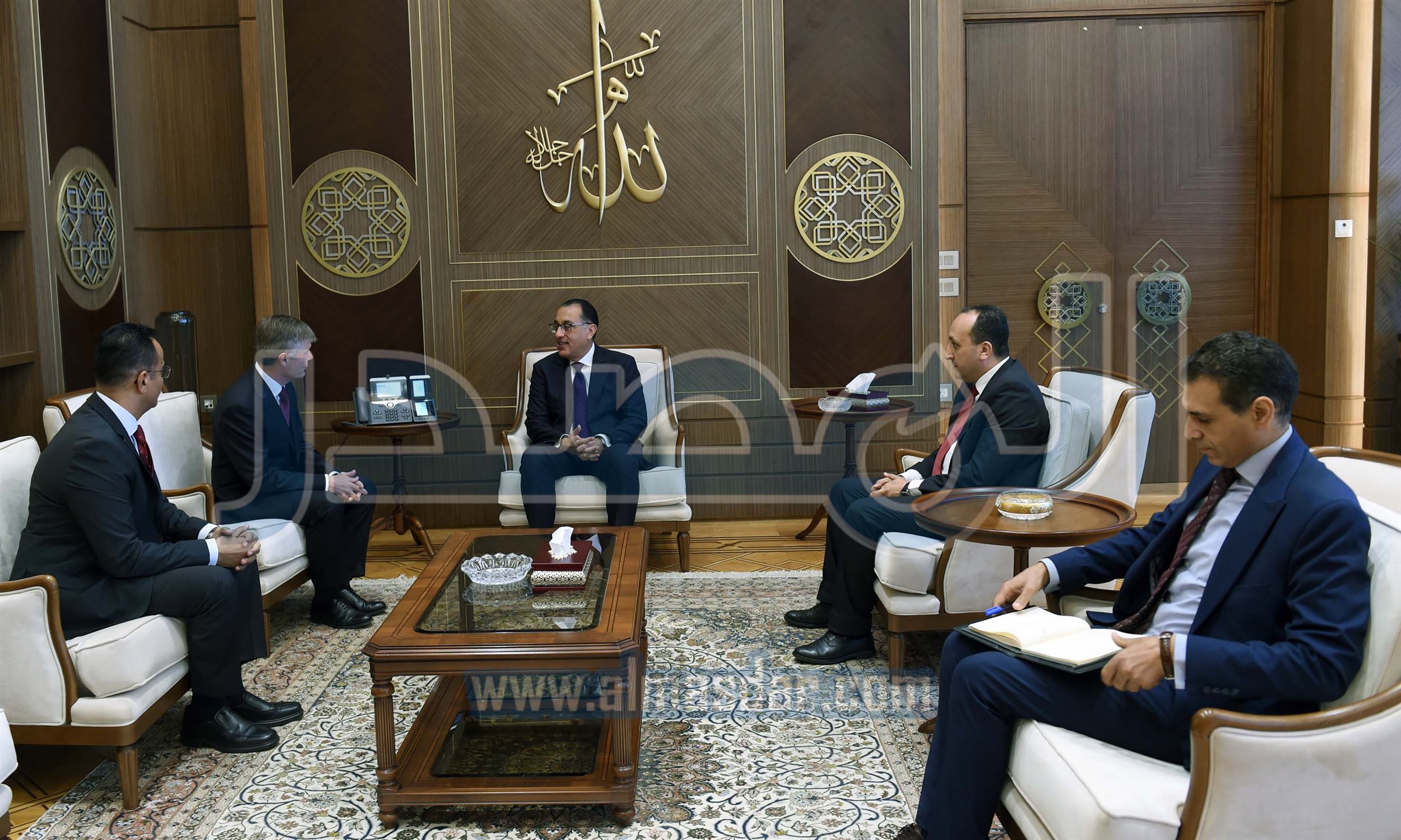 رئيس الوزراء يلتقى الرئيس التنفيذي لشركة