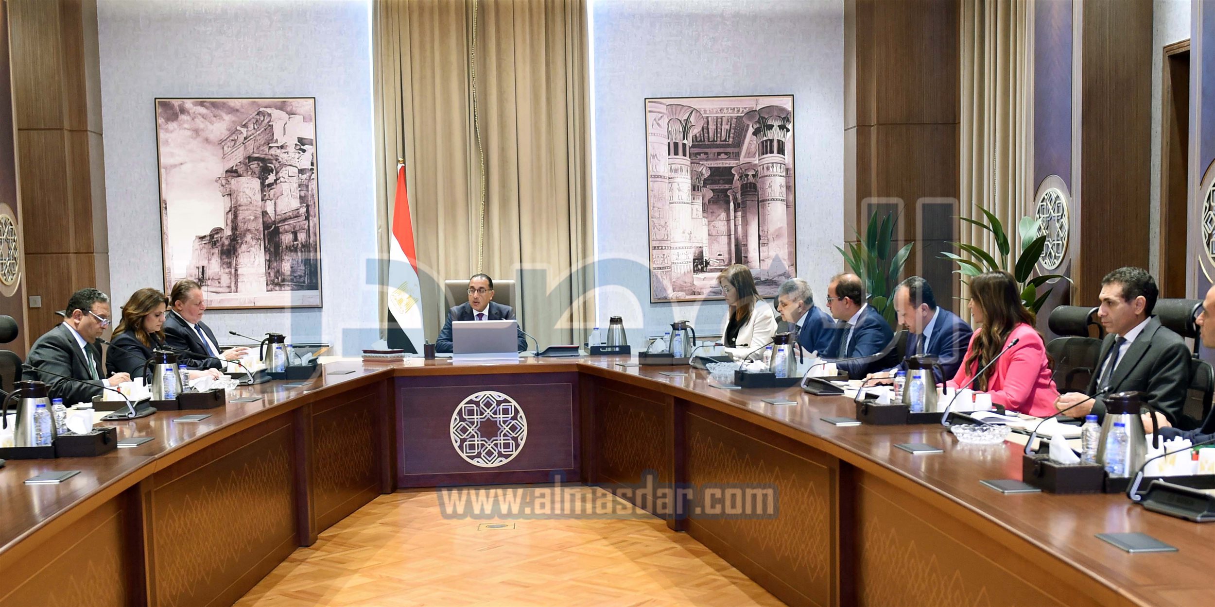 اجتماع بشأن بحث واستعراض مجالات الاستثمار الواعدة في مصر