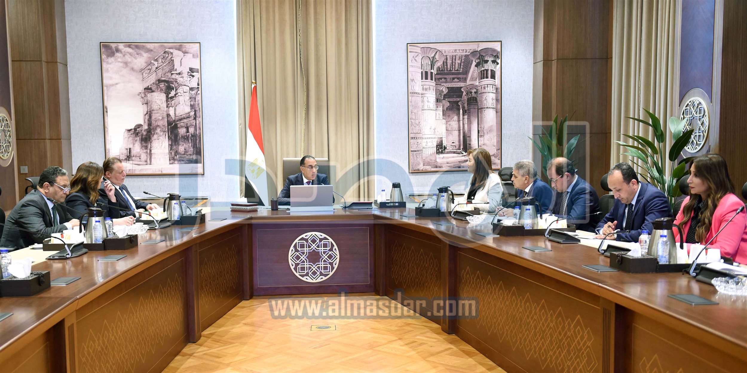 اجتماع بشأن بحث واستعراض مجالات الاستثمار الواعدة في مصر