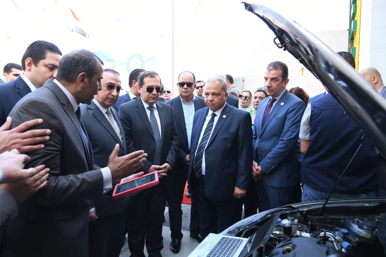 وزير البترول يشهد إفتتاح محطة �كارجاس العجمي�