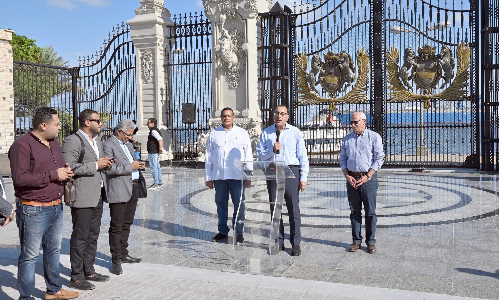 زيارة رئيس الوزراء إلى محافظة بورسعيد